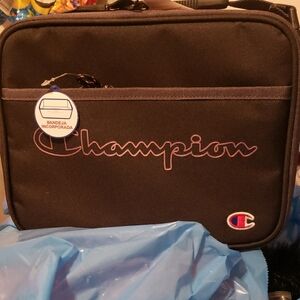 Champion Black Lunxh Box For Men, Women Or Children